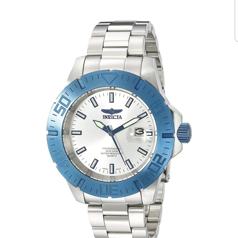 Invicta Men's Pro Diver stainless steel watch